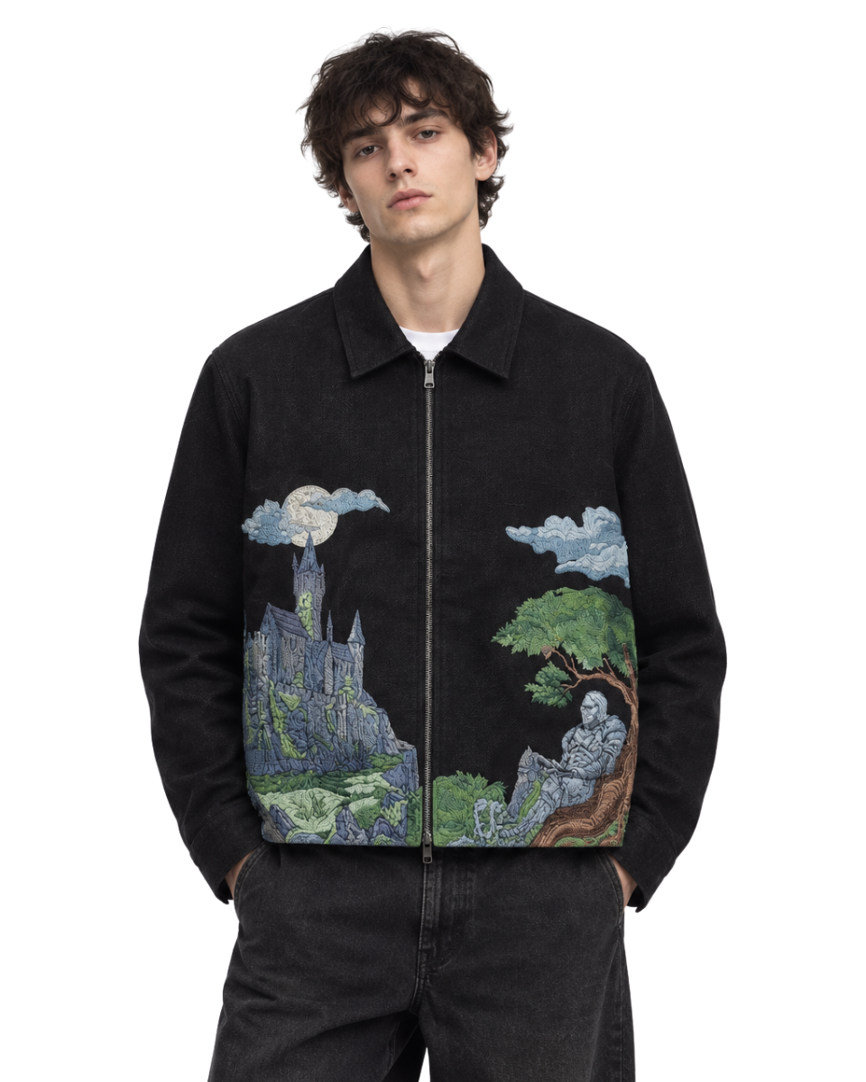 "Rest" Zip Jacket