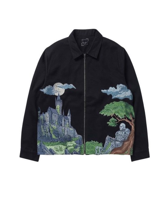 "Rest" Zip Jacket