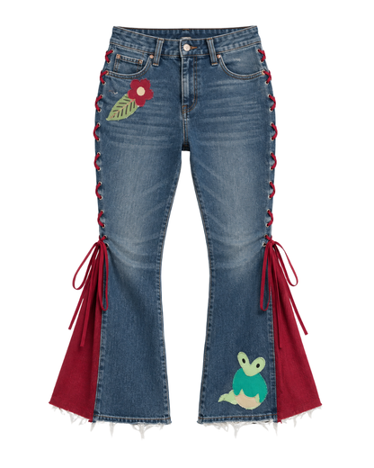 Applic Bottom Jeans