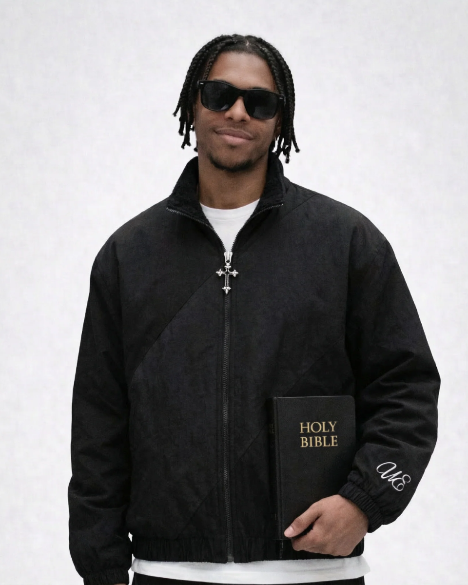 "Jesus Saves" Windbreaker
