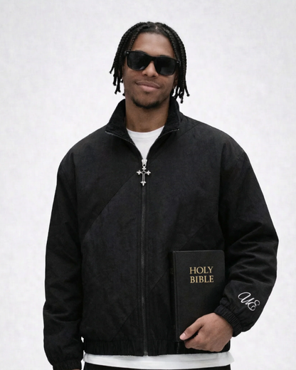"Jesus Saves" Windbreaker