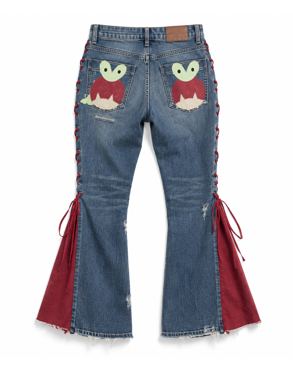 Applic Bottom Jeans