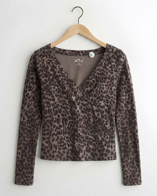 Leopard Top