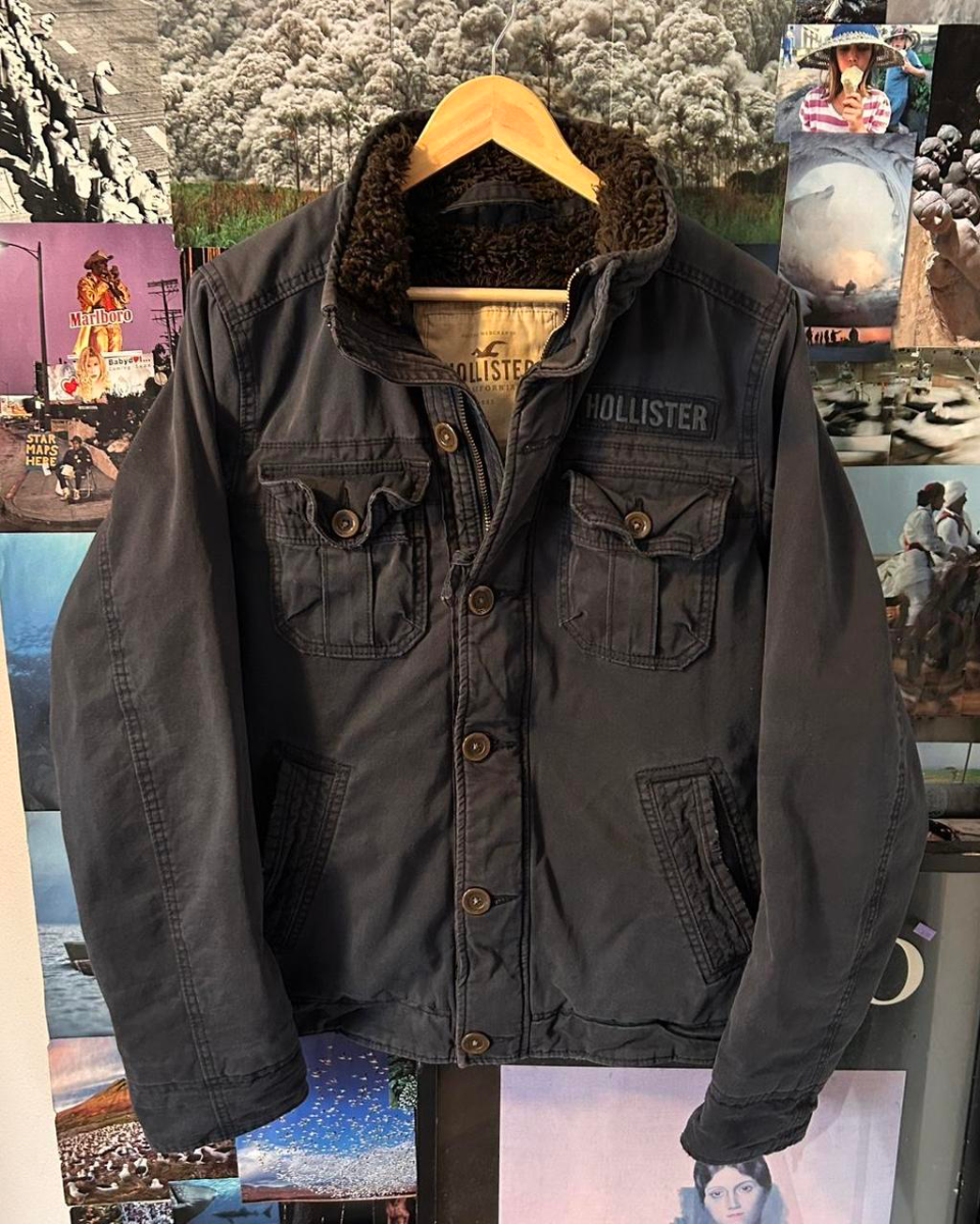 Y2K Hollis Military Field Coat