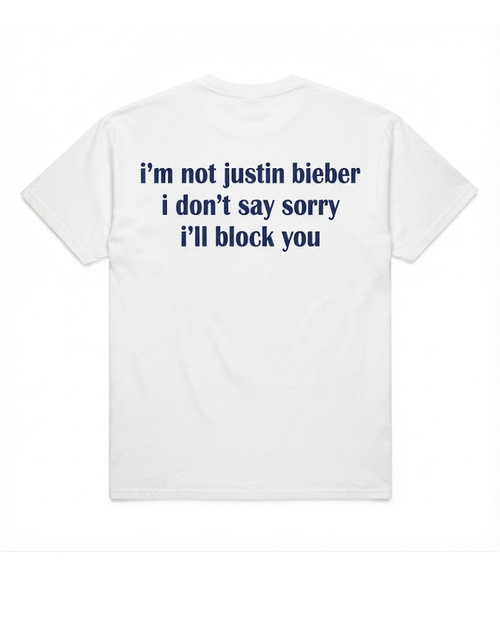 "i'll block you" Tee